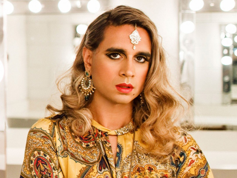 A promo photo of Vivek Shraya