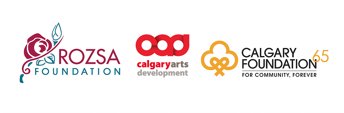Logos for the Rozsa Foundation's COVID-19 Programs