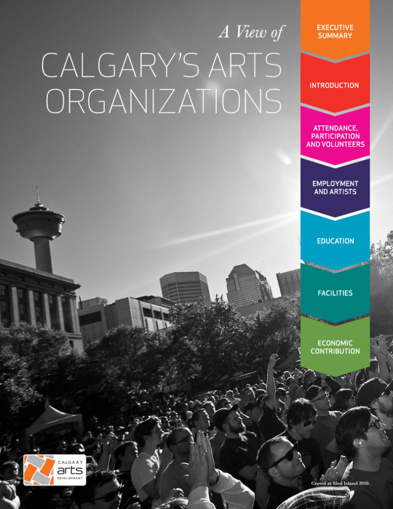 A View Of Calgary's Arts Organizations Cover