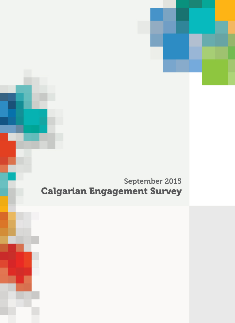 Calgarian Engagement Survey 2015 Cover