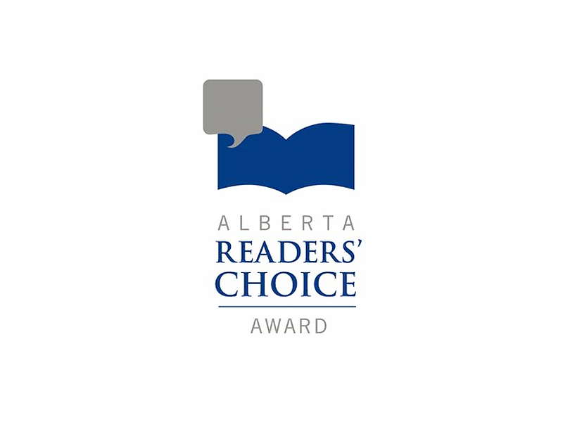 logo image – Alberta Readers Choice Award