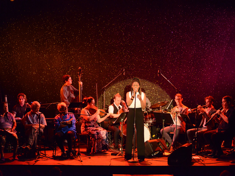 Queer Songbook Orchestra's production of Songs Of Resilience kicks off the 2017 High Performance Rodeo | Photo: Guntar Kravis