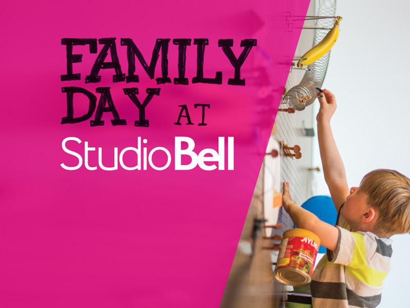 Poster for Family Day at Studio Bell