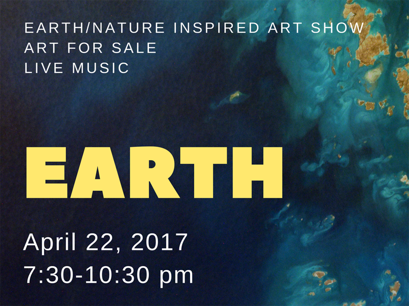 Poster for Earth Art Show