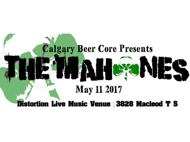 Poster for Calgary Beer Core Presents The Mahones