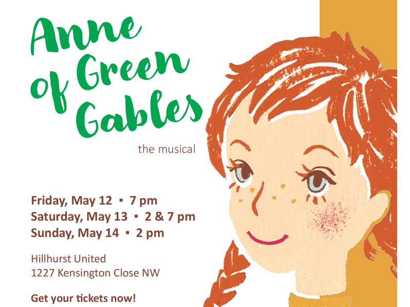 Poster for Anne of Green Gables, the Musical
