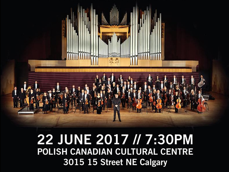 Calgary Philharmonic Orchestra with Violinist Aleksandra Bucholc Poster