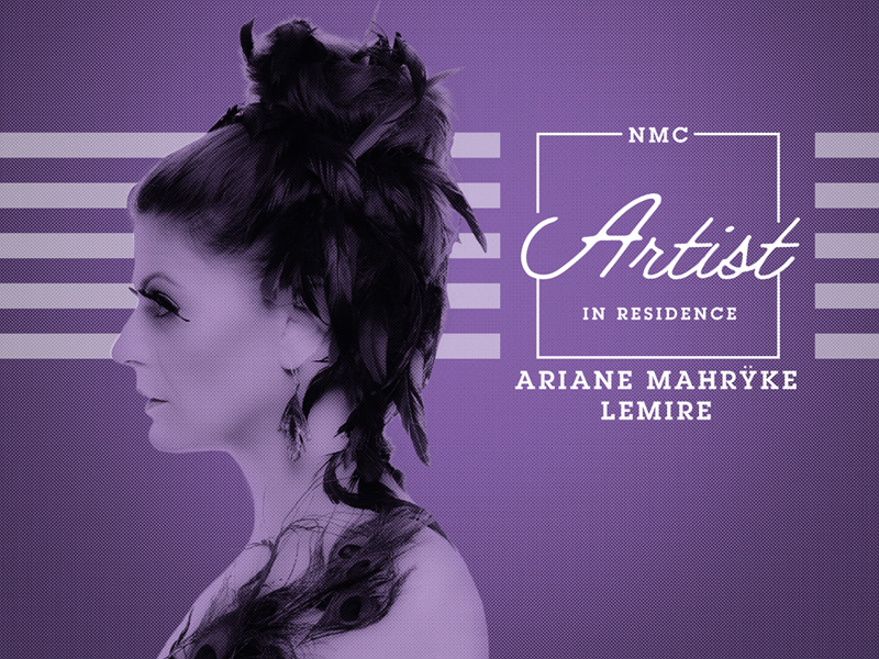 Poster for Ariane Mahrÿke Lemire's workshop at NMC