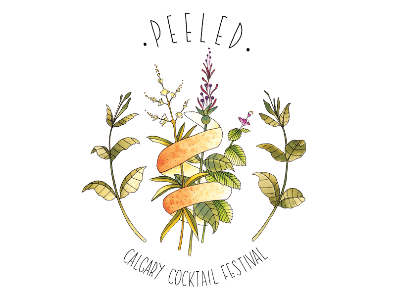 Logo Peeled Cocktail Festival