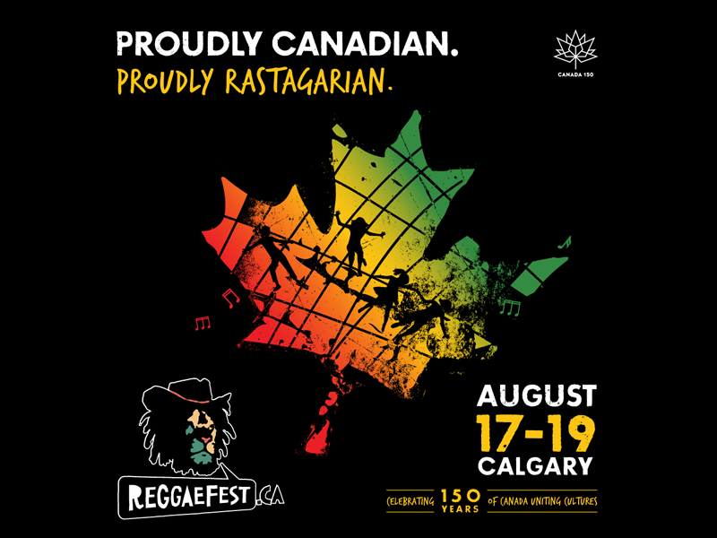Poster for Calgary ReggaeFest 2017