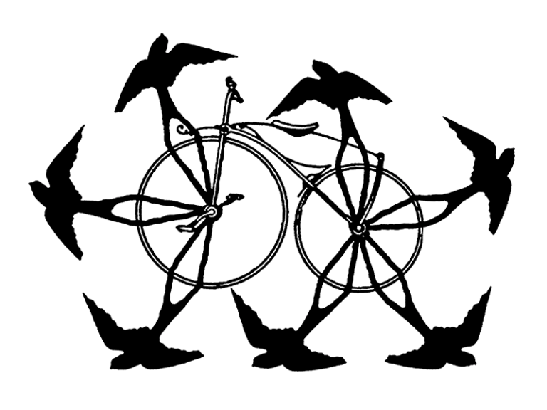 Swallow-a-Bicycle Theatre logo