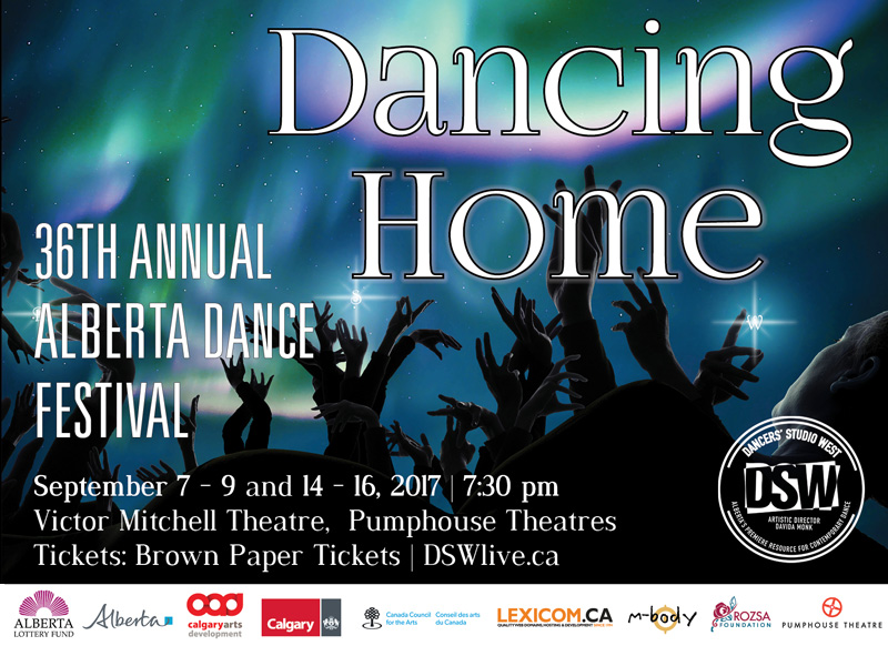 Poster for Dancing Home: A Celebration of Canadian Artists