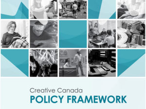 Creative Canada Policy Framework cover