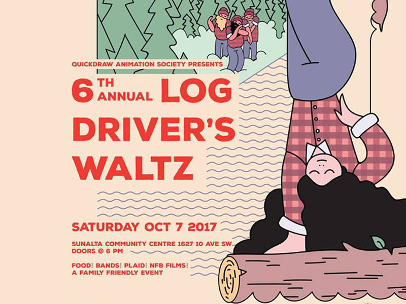 Log Driver's Waltz Poster