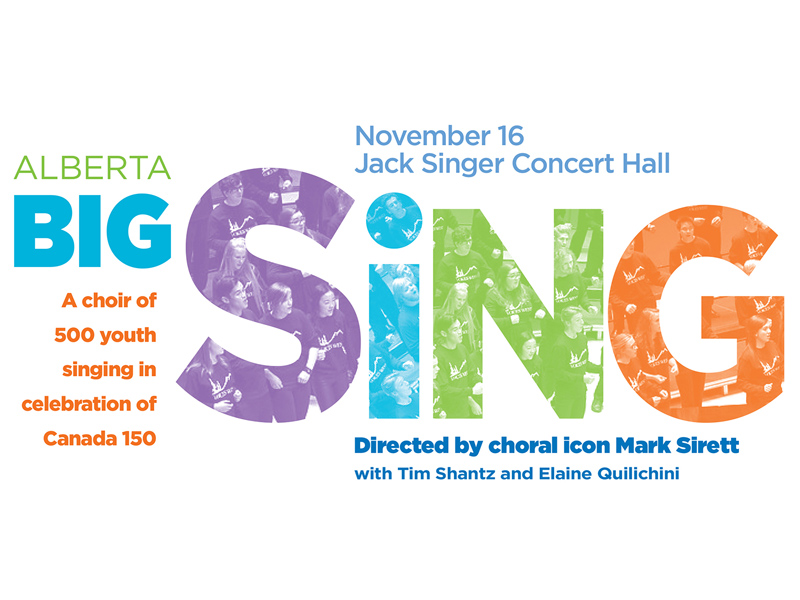 Win Tickets to the Alberta Big Sing