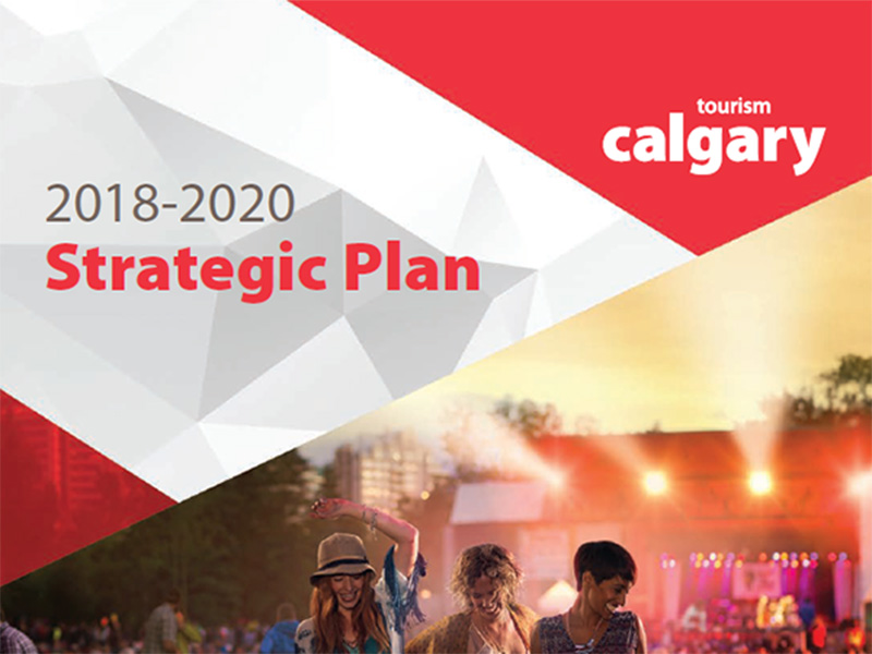 Tourism Calgary Strategic Plan cover