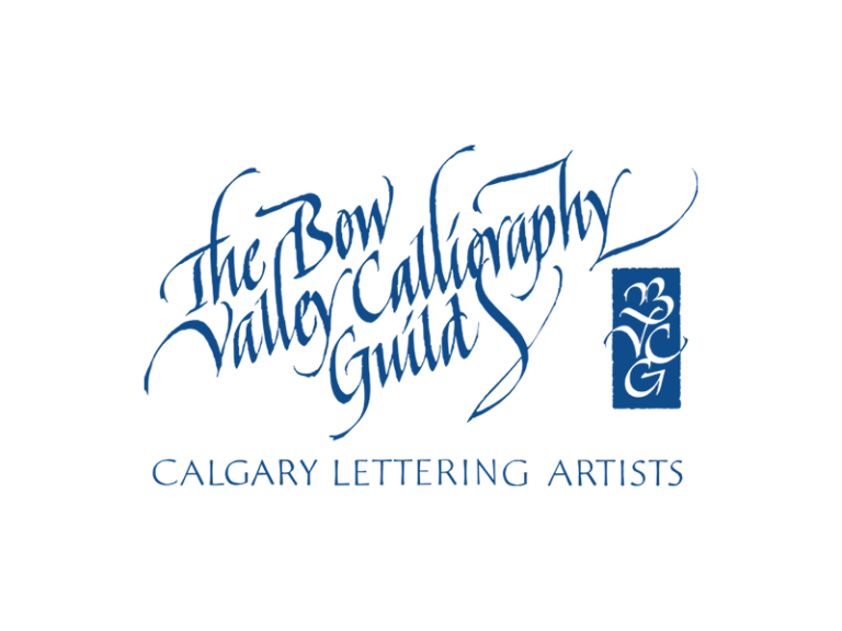 Image logo - Bow Valley Caligraphy Guild