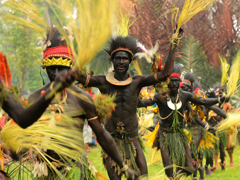 A rare male initiation ceremony in remote Papua New Guinea, from The Great Human Odyssey