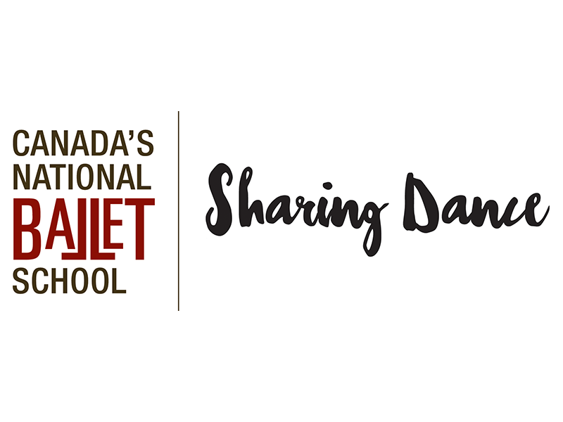 Image logo - Canadas National Ballet School - Sharing Dance