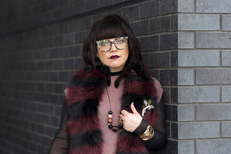 Aldona Barutowicz for her blog post on faux fur and other winter goodies