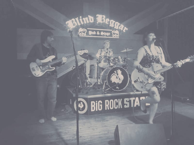 Photo of Gypsy Jess & the Pickpockets on stage