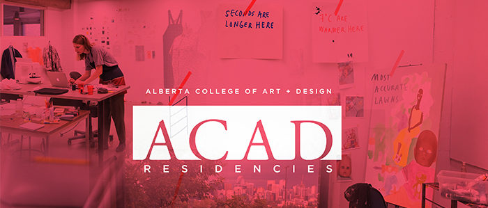 Image promo - ACAD Residencies promo 