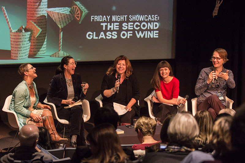 Second Glass of Wine Showcase at Wordfest