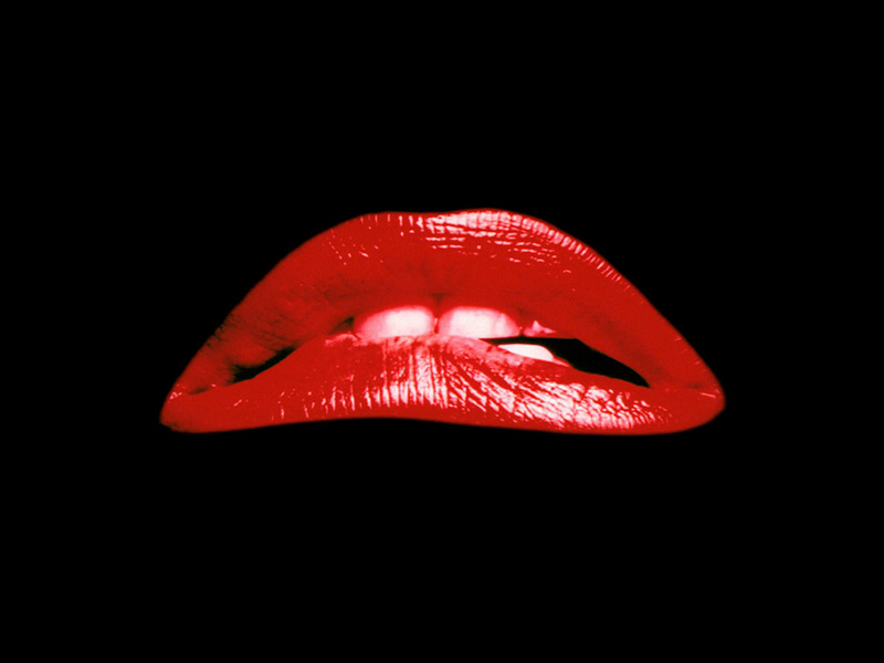 The lips from The Rocky Horror Picture Show