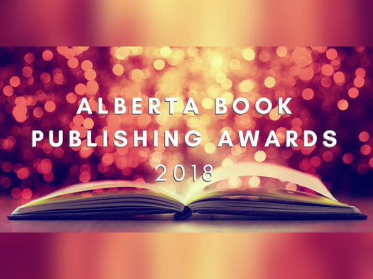 Poster for the 2018 Alberta Book Publishing Awards