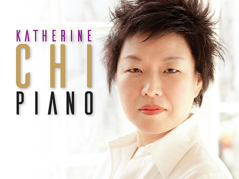 A poster for Katherine Chi's upcoming performance with High River Gift of Music