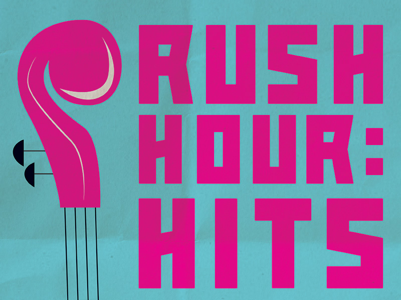 A poster for the Calgary Philharmonic Orchestra's Rush Hour Hits