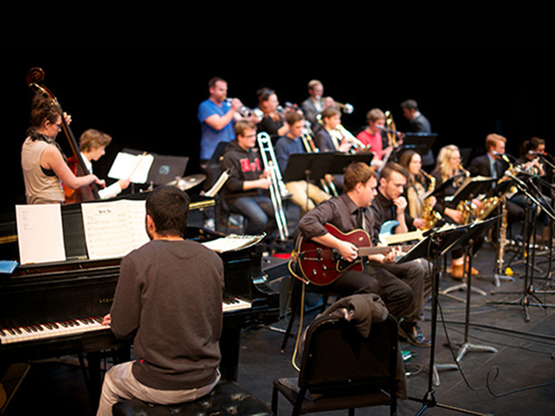 University of Calgary's Jazz Orchestra performs