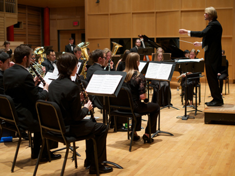 University of Calgary's Symphonic Band performs