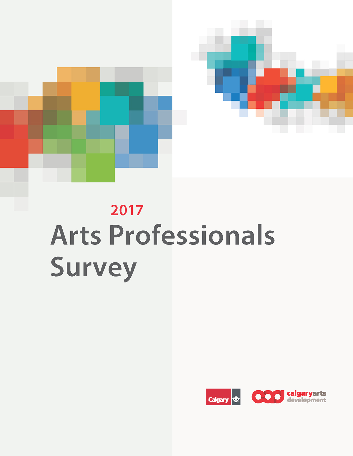 Cover for the 2017 Arts Professionals Survey