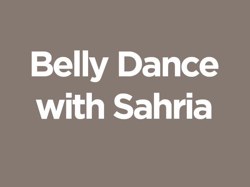 Image text - Belly Dance with Sahira