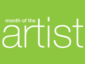Month of the Artist wordmark