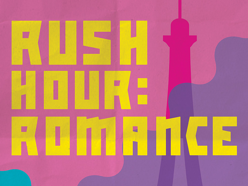 Rush Hour Romance Illustration