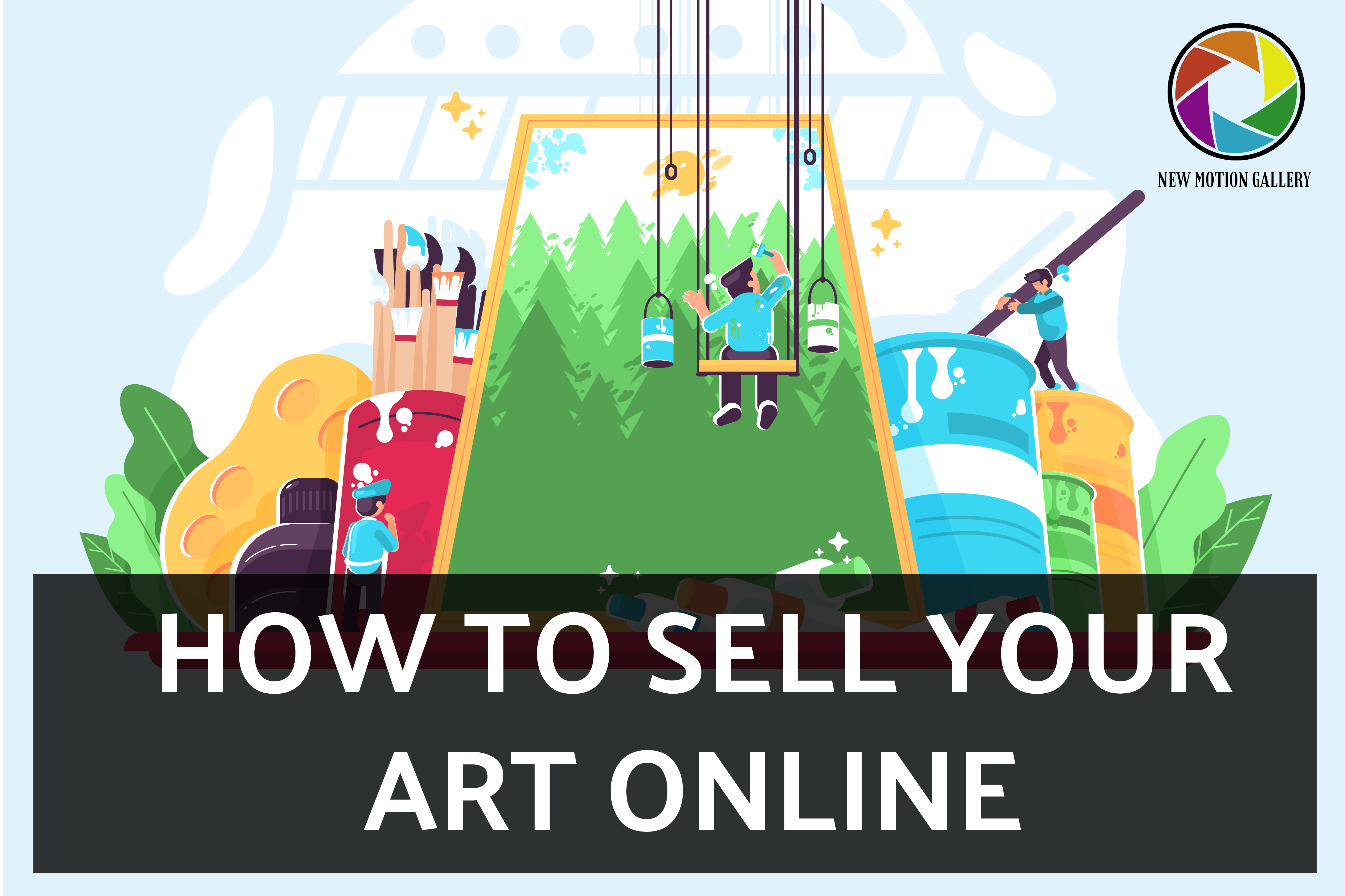 Promo image for How to Sell Your Art Online promo – New Motion Gallery