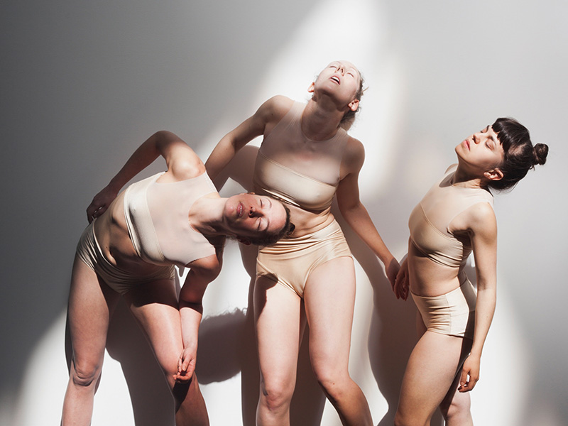 La Tresse Dance Collective's Geneviève Boulet, Erin O’Loughlin, and Laura Toma