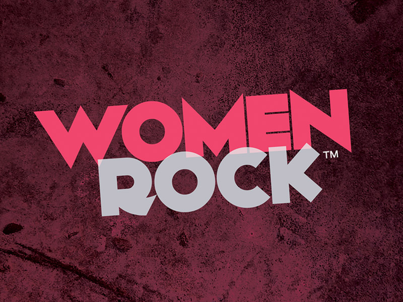 A graphic for Calgary Philharmonic Orchestra's presentation of Women Rock