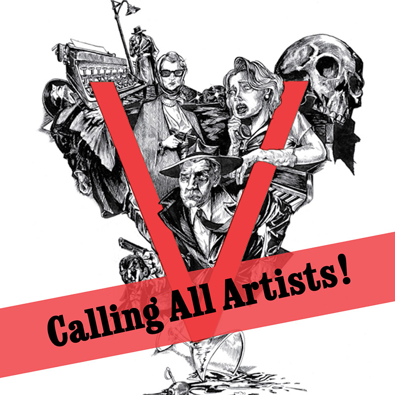 A graphic that says Calling All Artists!
