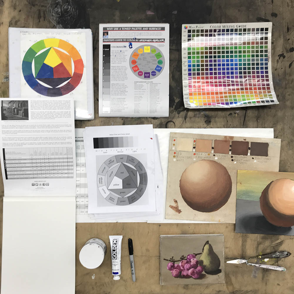 Photograph – Colour Theory supplies Atelier Artista