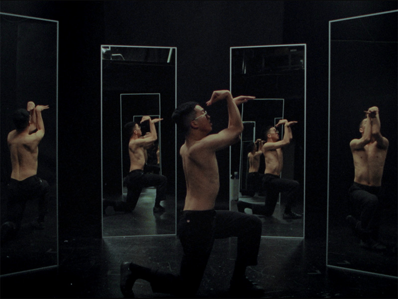 A photo of Eric Cheung performing