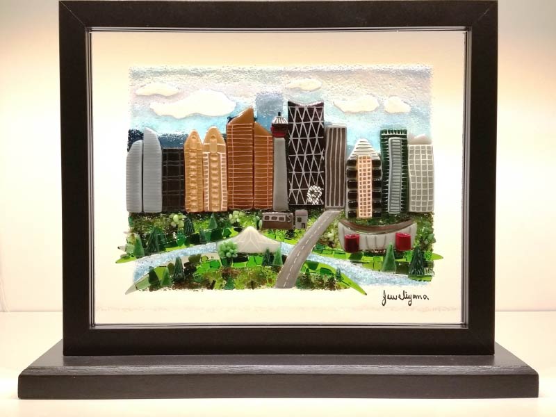 Photo of artwork titled "Cityscape" by Jeweliyana Reece