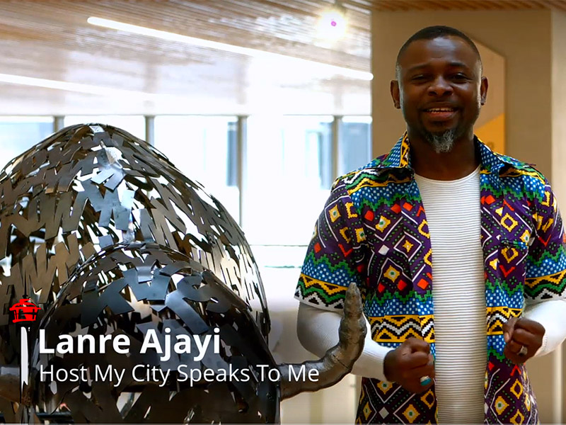 Lanre Ajayi introduces viewers to the new Central Library