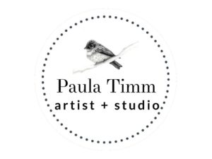 Paula TImm artist + studio logo