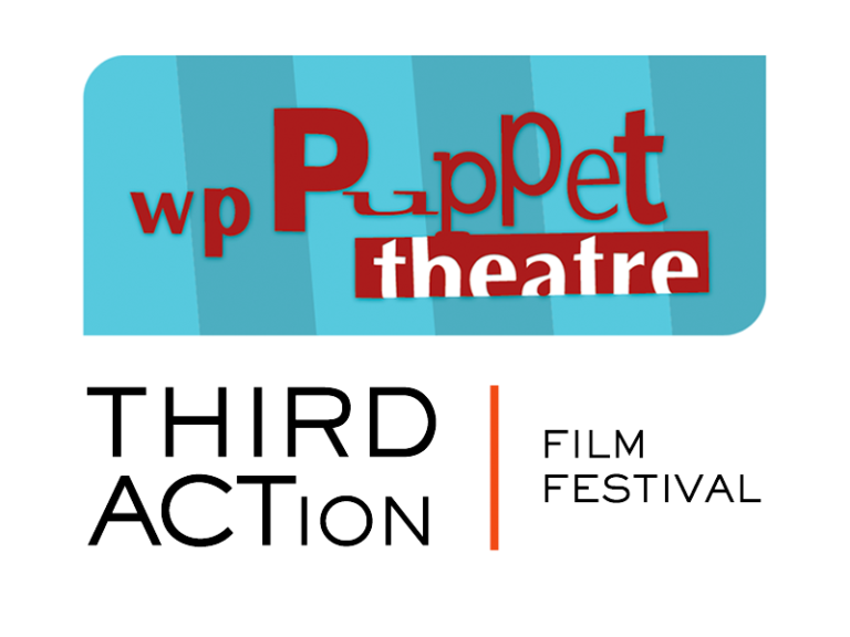 Logos for THIRD ACTion Film Festival and WP Puppet Theatre