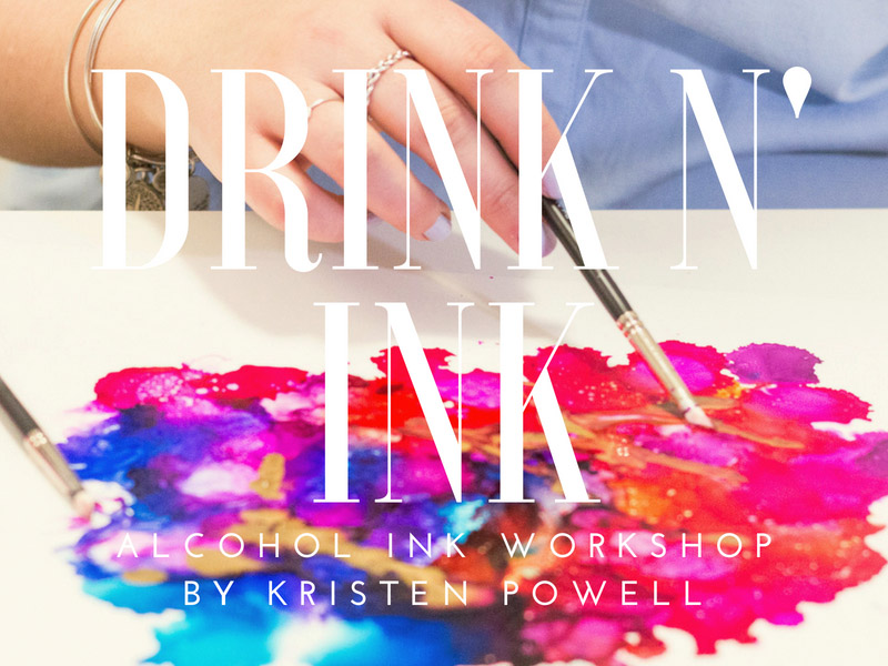 Drink 'n Ink Workshop classified logo