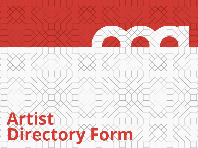 Artist Directory Form graphic