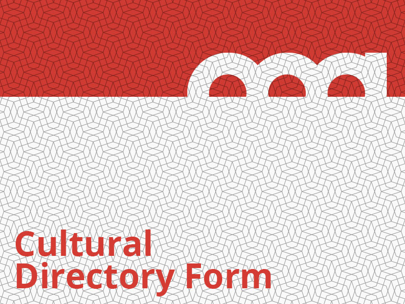 Cultural Directory Form graphic